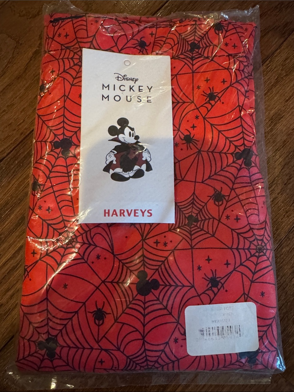Harveys Disney Mickey Mouse Cobwebs Shopper Tote